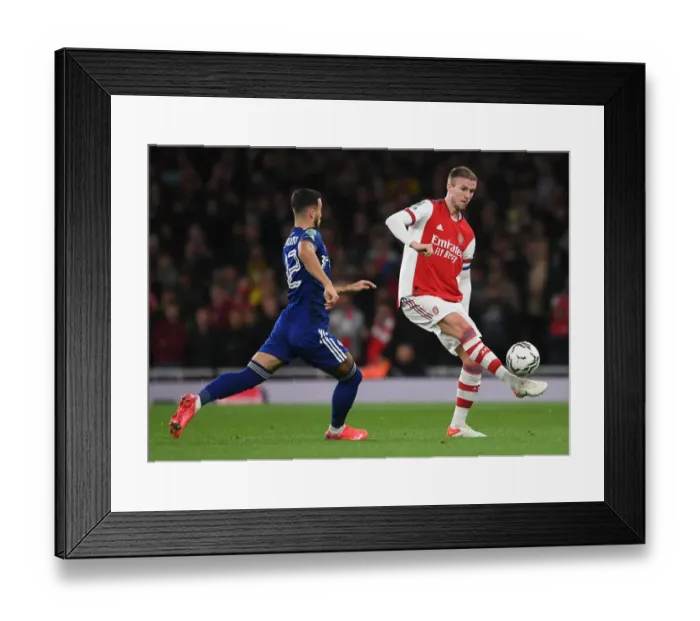 Framed Print : Arsenal vs Leeds United: Carabao Cup Showdown at Emirates Stadium Framed Print : Arsenal vs Leeds United: Carabao Cup Showdown at Emirates Stadium