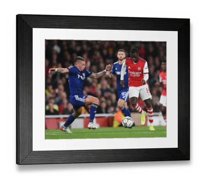 Framed Print : Arsenal vs Leeds United: Carabao Cup Showdown at Emirates Stadium Framed Print : Arsenal vs Leeds United: Carabao Cup Showdown at Emirates Stadium