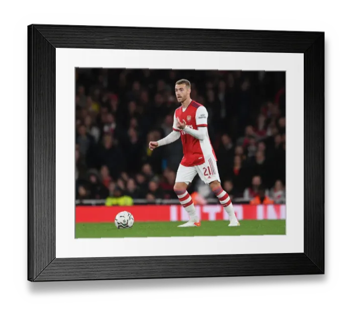 Framed Print : Arsenal vs Leeds United: Carabao Cup Showdown at Emirates Stadium
