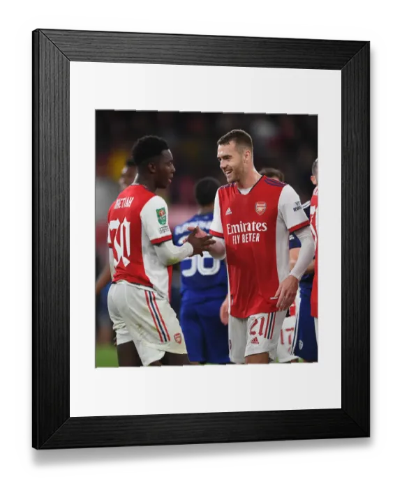 Framed Print : Arsenal vs Leeds United: Carabao Cup Showdown at Emirates Stadium Framed Print : Arsenal vs Leeds United: Carabao Cup Showdown at Emirates Stadium
