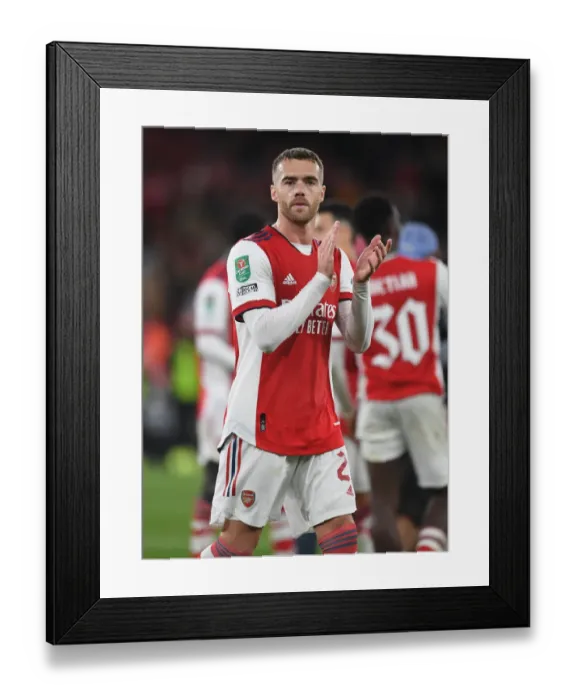 Framed Print : Arsenal vs Leeds United: Carabao Cup Showdown at Emirates Stadium
