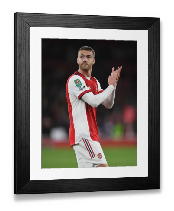 Framed Print : Arsenal vs Leeds United: Carabao Cup Showdown at Emirates Stadium