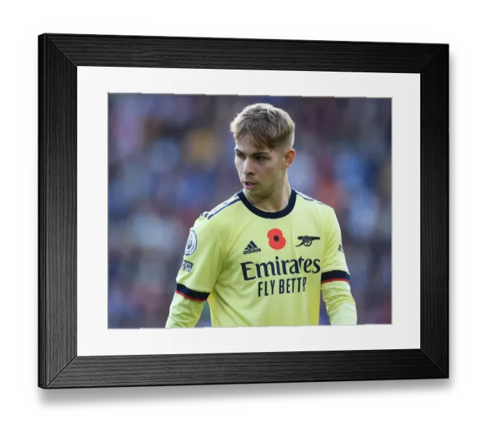 Framed Print : Emile Smith Rowe's Star Performance: Arsenal's Triumph over Leicester City in the Premier League 2021-22 Framed Print : Emile Smith Rowe's Star Performance: Arsenal's Triumph over Leicester City in the Premier League 2021-22