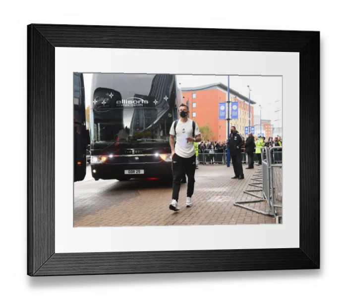 Framed Print : Arsenal's Ben White Gears Up for Leicester City Showdown in Premier League Framed Print : Arsenal's Ben White Gears Up for Leicester City Showdown in Premier League