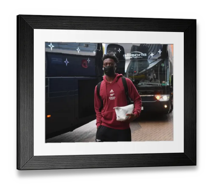 Framed Print : Arsenal's Sambi Before Leicester Clash in Premier League 2021-22 Framed Print : Arsenal's Sambi Before Leicester Clash in Premier League 2021-22