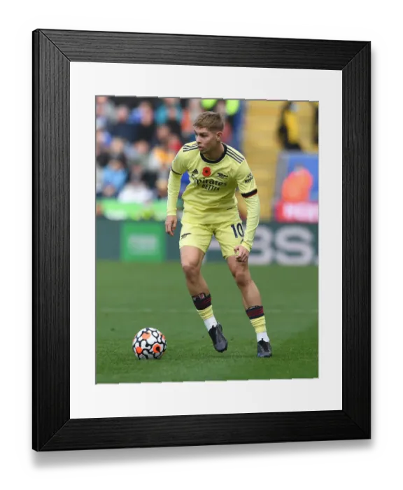 Framed Print : Emile Smith Rowe's Standout Performance: Arsenal Triumphs Over Leicester City in the Premier League 2021-22 Framed Print : Emile Smith Rowe's Standout Performance: Arsenal Triumphs Over Leicester City in the Premier League 2021-22