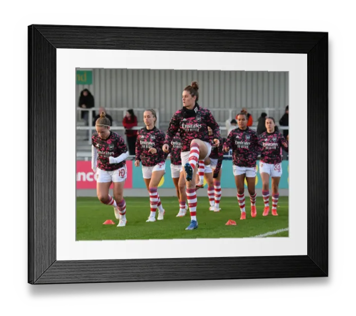 Framed Print : Arsenal Women vs Brighton & Hove Albion: FA Cup Semi-Final Clash