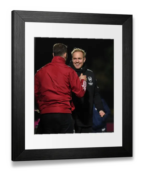 Framed Print : Arsenal Women's FA Cup Semi-Final: Jonas Eidevall Leads Arsenal Against Brighton & Hove Albion Framed Print : Arsenal Women's FA Cup Semi-Final: Jonas Eidevall Leads Arsenal Against Brighton & Hove Albion
