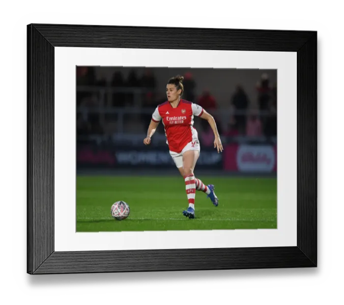 Framed Print : Arsenal Women vs Brighton & Hove Albion: FA Cup Semi-Final Battle