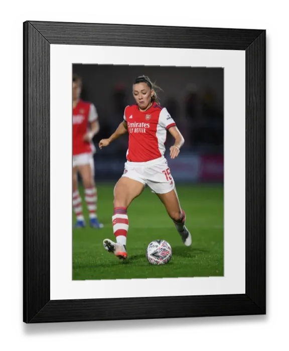 Framed Print : Arsenal Women vs Brighton & Hove Albion: FA Cup Semi-Final Battle