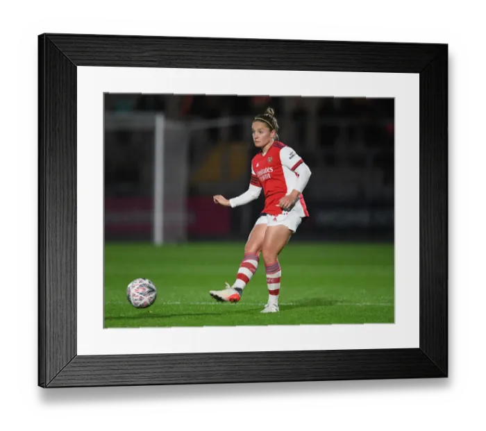 Framed Print : Arsenal Women vs Brighton & Hove Albion: FA Cup Semi-Final Battle