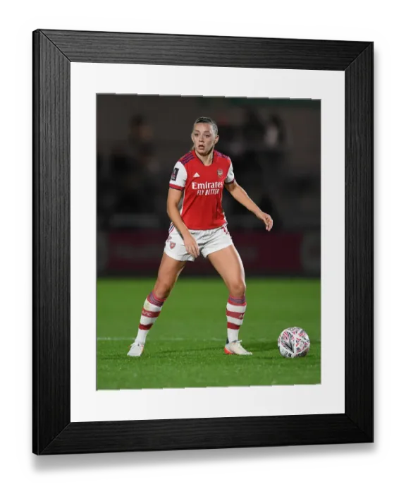 Framed Print : Arsenal Women vs Brighton & Hove Albion: FA Cup Semi-Final Battle