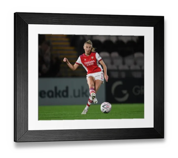 Framed Print : Arsenal Women vs Brighton & Hove Albion: FA Cup Semi-Final Showdown