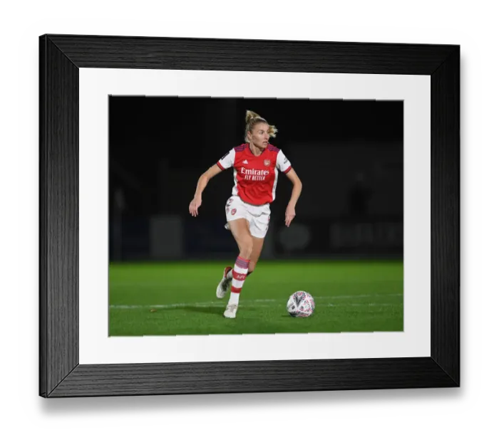 Framed Print : Arsenal Women vs Brighton & Hove Albion: FA Cup Semi-Final Battle