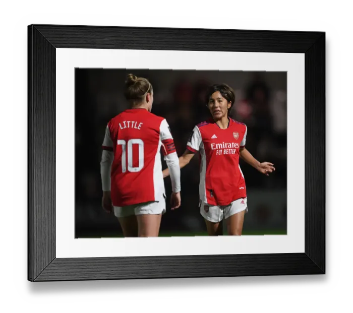Framed Print : Arsenal Women vs Brighton & Hove Albion: FA Cup Semi-Final Battle Framed Print : Arsenal Women vs Brighton & Hove Albion: FA Cup Semi-Final Battle
