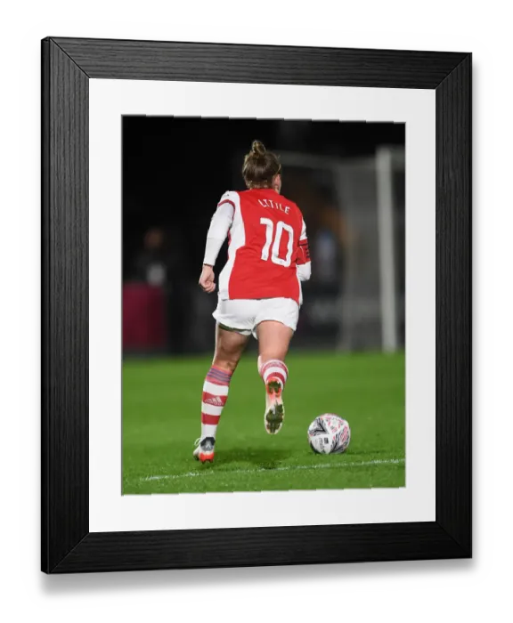 Framed Print : Arsenal Women vs Brighton & Hove Albion: FA Cup Semi-Final Showdown