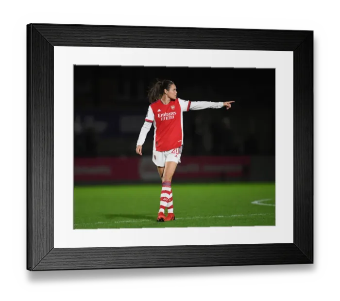 Framed Print : Arsenal Women vs Brighton & Hove Albion: FA Cup Semi-Final Battle