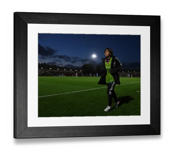 Framed Print : Arsenal Women vs Brighton & Hove Albion: FA Cup Semi-Final Clash