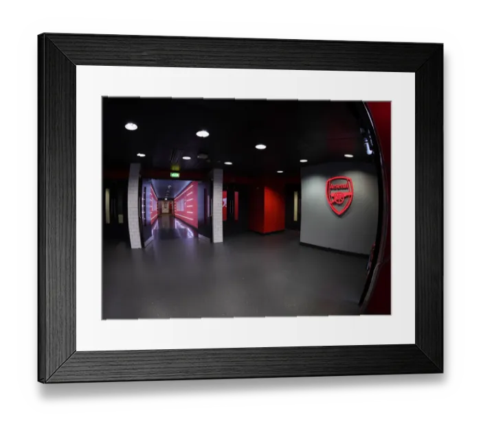 Framed Print : Arsenal vs. Watford: Premier League Clash at Emirates Stadium