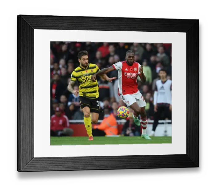 Framed Print : Nuno Tavares vs. Kiko Femenia: A Clash of Wings at the Emirates - Arsenal vs. Watford, Premier League 2021-22 Framed Print : Nuno Tavares vs. Kiko Femenia: A Clash of Wings at the Emirates - Arsenal vs. Watford, Premier League 2021-22