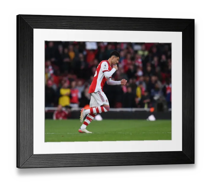 Framed Print : Martinelli Shines: Arsenal's Premier League Victory over Watford, November 2021 Framed Print : Martinelli Shines: Arsenal's Premier League Victory over Watford, November 2021