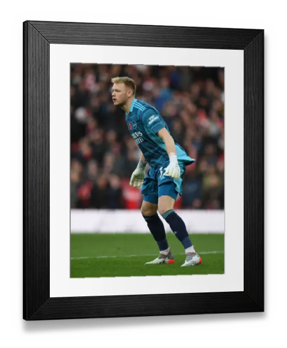 Framed Print : Arsenal vs Watford: Aaron Ramsdale's Standout Performance at Emirates Stadium (2021-22)