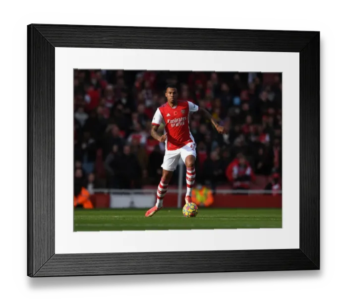 Framed Print : Gabriel Magalhaes in Action: Arsenal vs. Watford (2021-22) - Emirates Stadium Framed Print : Gabriel Magalhaes in Action: Arsenal vs. Watford (2021-22) - Emirates Stadium