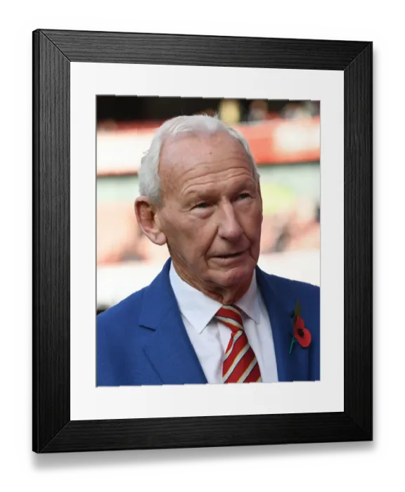 Framed Print : Arsenal Legends: Bob Wilson Returns to Emirates - Arsenal vs. Watford Reunion Framed Print : Arsenal Legends: Bob Wilson Returns to Emirates - Arsenal vs. Watford Reunion