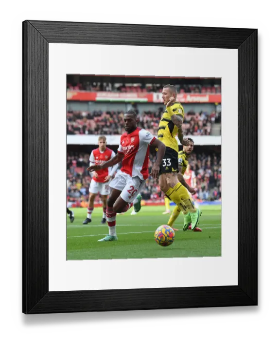 Framed Print : Nuno Tavares vs. Juraj Kucka: A Premier League Showdown at Emirates Stadium Framed Print : Nuno Tavares vs. Juraj Kucka: A Premier League Showdown at Emirates Stadium