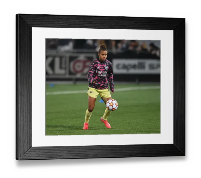 Framed Print : Arsenal Women Prepare for UEFA Champions League Clash against HB Koge Framed Print : Arsenal Women Prepare for UEFA Champions League Clash against HB Koge