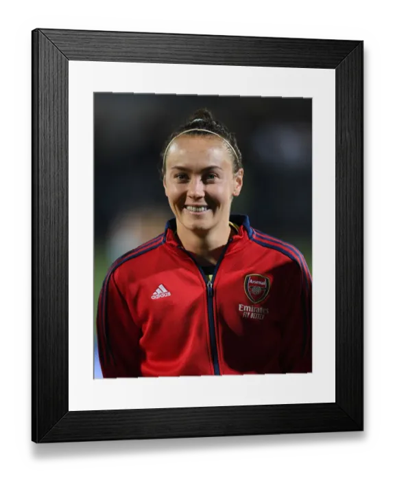Framed Print : Arsenal WFC's Caitlin Foord Readies for UEFA Women's Champions League Clash Against HB Koge Framed Print : Arsenal WFC's Caitlin Foord Readies for UEFA Women's Champions League Clash Against HB Koge