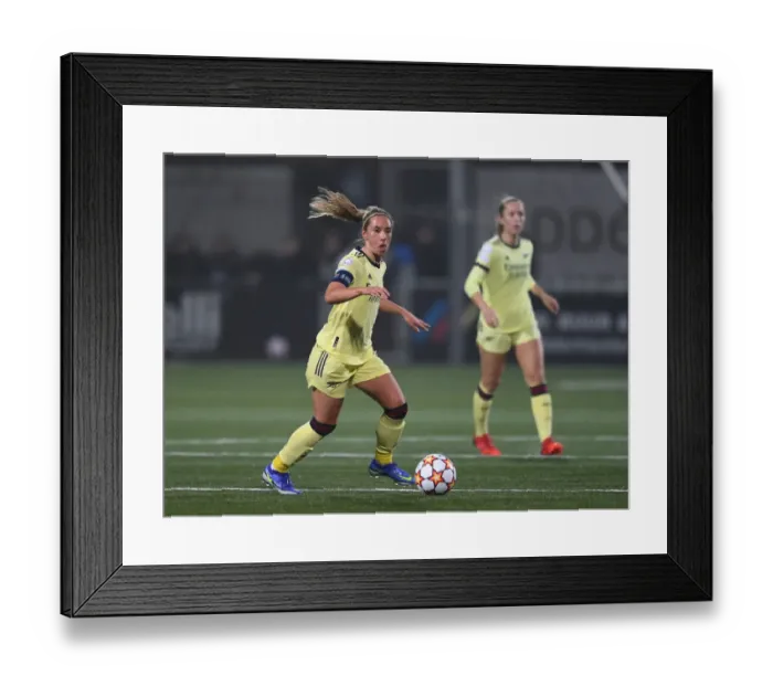 Framed Print : Jordan Nobbs Fights for Arsenal Victory in UEFA Women's Champions League: HB Koge vs Arsenal Women Framed Print : Jordan Nobbs Fights for Arsenal Victory in UEFA Women's Champions League: HB Koge vs Arsenal Women