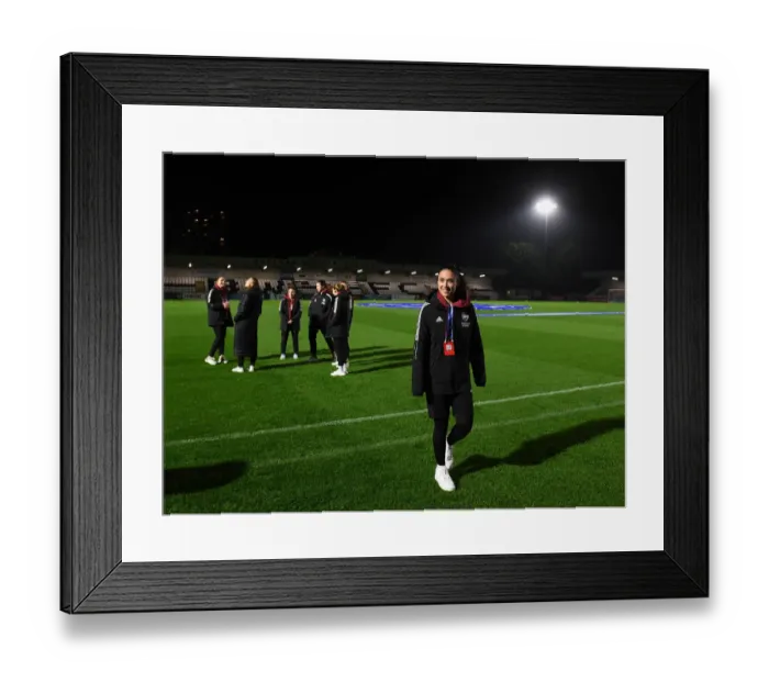 Framed Print : Arsenal WFC v HB Koge: Group C - UEFA Womens Champions League Framed Print : Arsenal WFC v HB Koge: Group C - UEFA Womens Champions League