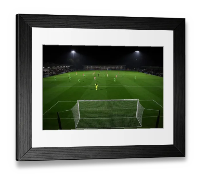 Framed Print : Arsenal WFC vs HB Koge: UEFA Women's Champions League Group C Clash at Meadow Park