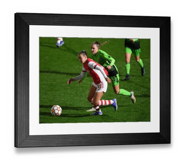 Framed Print : Arsenal Women vs. HB Koge: Battle in the UEFA Women's Champions League Framed Print : Arsenal Women vs. HB Koge: Battle in the UEFA Women's Champions League