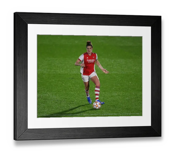 Framed Print : Arsenal Women vs HB Koge: Jennifer Beattie in Action - UEFA Women's Champions League Group C Framed Print : Arsenal Women vs HB Koge: Jennifer Beattie in Action - UEFA Women's Champions League Group C
