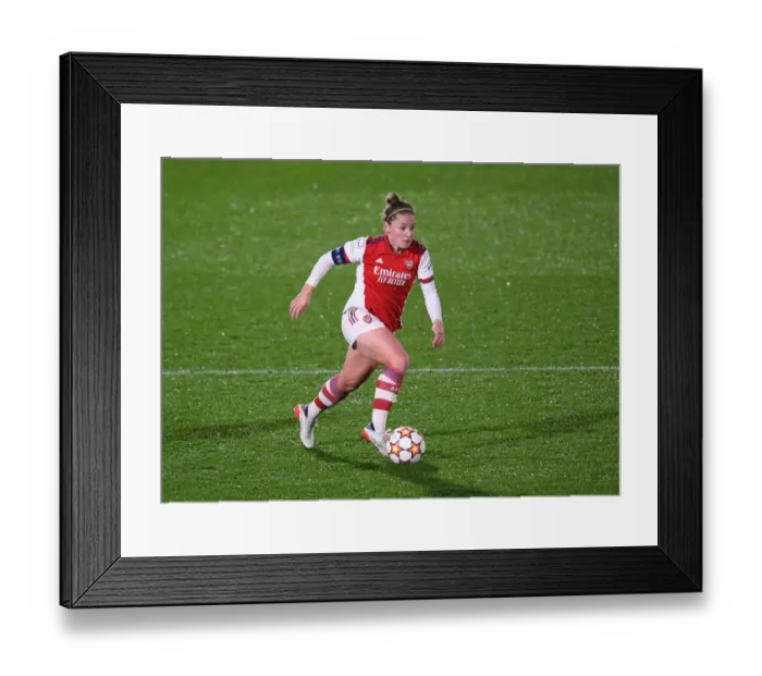 Framed Print : Arsenal's Kim Little Shines in UEFA Women's Champions League Clash Against HB Koge Framed Print : Arsenal's Kim Little Shines in UEFA Women's Champions League Clash Against HB Koge