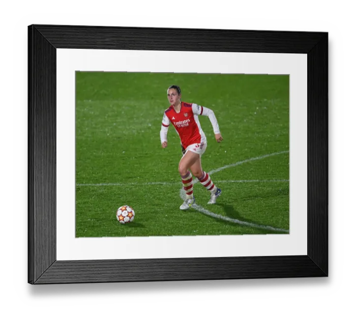 Framed Print : Arsenal WFC vs HB Koge: Arlene Women's Champions League Clash at Meadow Park