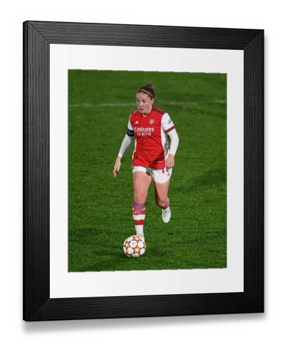 Framed Print : Arsenal's Kim Little Stars in UEFA Women's Champions League: Arsenal Women vs. HB Koge Framed Print : Arsenal's Kim Little Stars in UEFA Women's Champions League: Arsenal Women vs. HB Koge