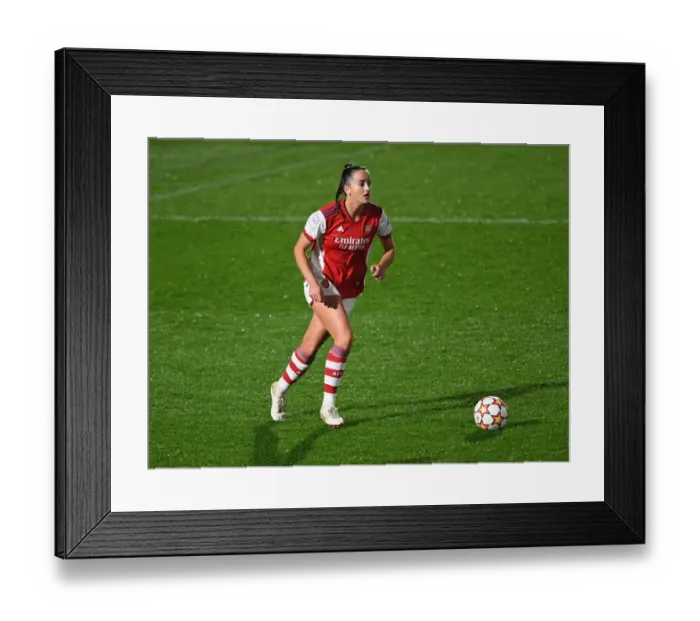 Framed Print : Arsenal Women vs HB Koge: A UEFA Women's Champions League Showdown at Meadow Park