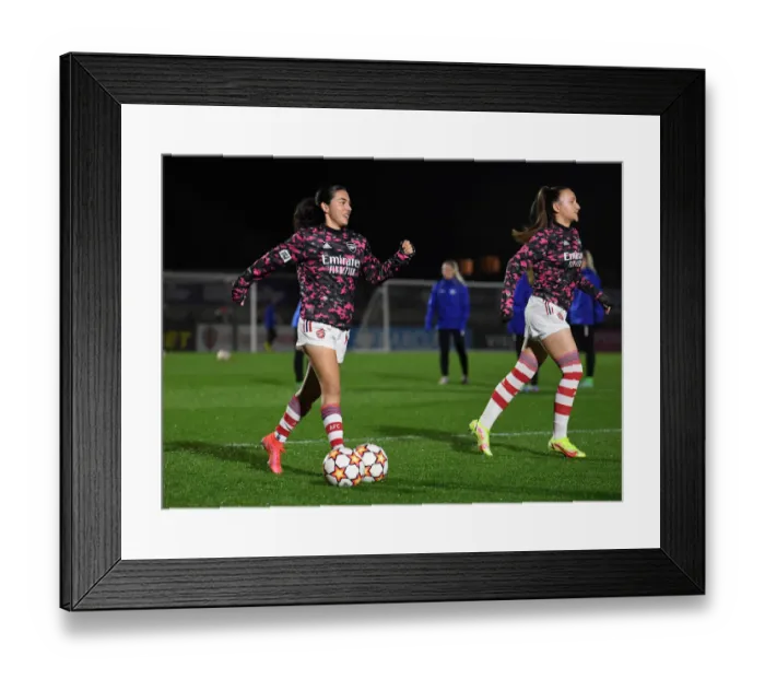 Framed Print : Arsenal WFC vs HB Koge: Group C - UEFA Women's Champions League Showdown Framed Print : Arsenal WFC vs HB Koge: Group C - UEFA Women's Champions League Showdown