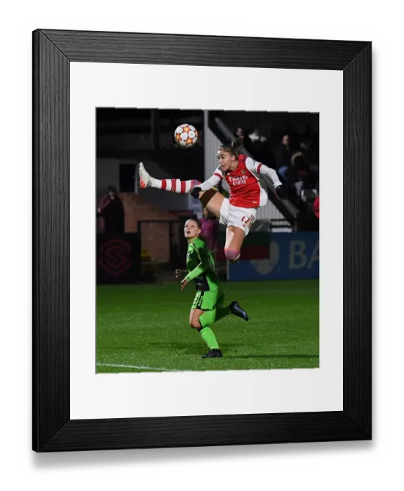 Framed Print : Arsenal WFC vs HB Koge: Tense Battle in UEFA Women's Champions League Framed Print : Arsenal WFC vs HB Koge: Tense Battle in UEFA Women's Champions League