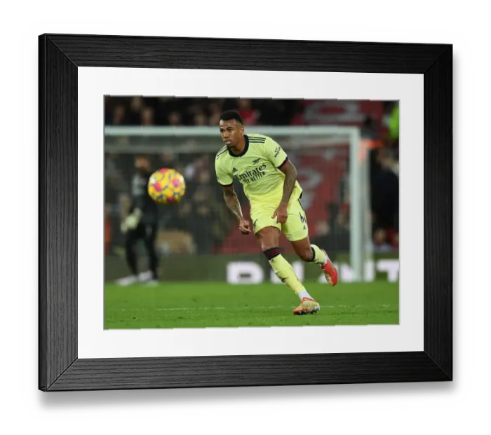 Framed Print : Gabriel Magalhaes Faces Off at Anfield: Liverpool vs. Arsenal, Premier League 2021-22 Framed Print : Gabriel Magalhaes Faces Off at Anfield: Liverpool vs. Arsenal, Premier League 2021-22