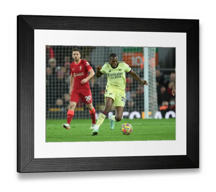 Framed Print : Nuno Tavares Faces Off at Anfield: Liverpool vs. Arsenal, Premier League 2021-22 Framed Print : Nuno Tavares Faces Off at Anfield: Liverpool vs. Arsenal, Premier League 2021-22
