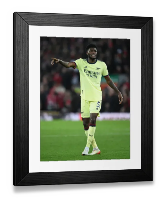 Framed Print : Thomas Partey in Action: Arsenal vs. Liverpool, Premier League 2021-22 Framed Print : Thomas Partey in Action: Arsenal vs. Liverpool, Premier League 2021-22