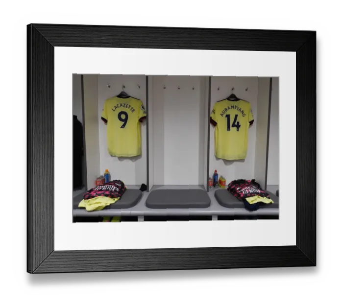 Framed Print : Arsenal's Strikers: Lacazette and Aubameyang Gear Up for Liverpool Showdown (Premier League 2021-22) Framed Print : Arsenal's Strikers: Lacazette and Aubameyang Gear Up for Liverpool Showdown (Premier League 2021-22)
