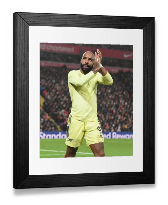 Framed Print : Alexis Lacazette Bids Farewell: Liverpool vs. Arsenal, Premier League 2021-22 Framed Print : Alexis Lacazette Bids Farewell: Liverpool vs. Arsenal, Premier League 2021-22