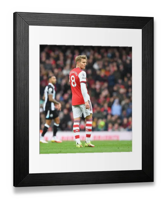Framed Print : Martin Odegaard's Brilliant Display: Arsenal's Triumph Over Newcastle United in Premier League Framed Print : Martin Odegaard's Brilliant Display: Arsenal's Triumph Over Newcastle United in Premier League