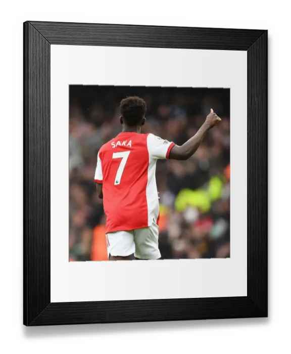Framed Print : Saka Scores First: Arsenal Triumph Over Newcastle United in Premier League Showdown Framed Print : Saka Scores First: Arsenal Triumph Over Newcastle United in Premier League Showdown