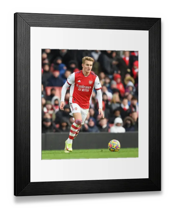Framed Print : Martin Odegaard Shines: Arsenal's Impressive Victory Over Newcastle United Framed Print : Martin Odegaard Shines: Arsenal's Impressive Victory Over Newcastle United